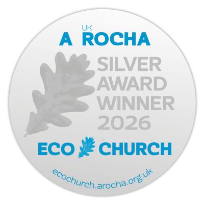 Eco Church Silver award badge