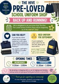 Pre-loved school uniform shop details